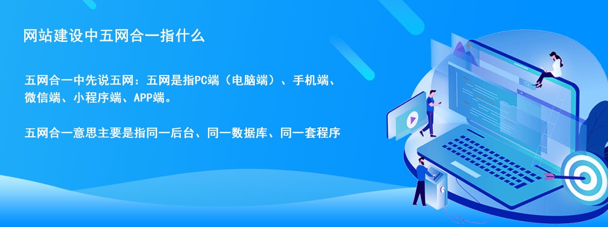 什么是指[高端网站建设]五合一网站